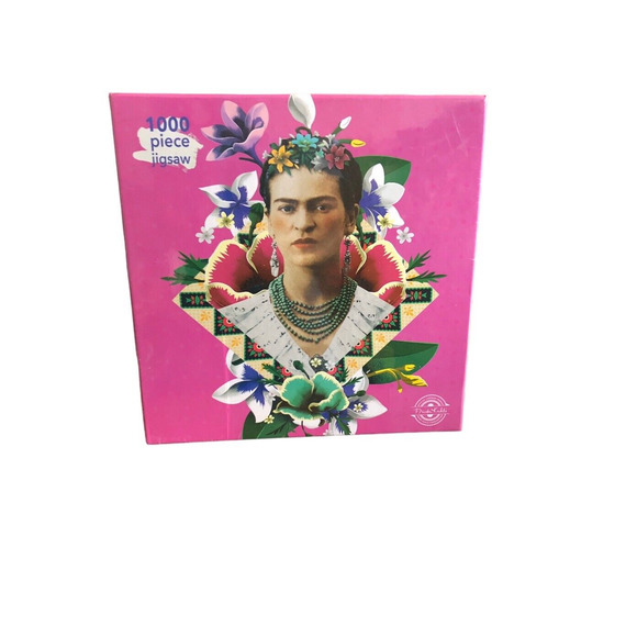 Frida Kahlo jigsaw Pink Puzzle 1000 Piece 29x20 inches ($) 3923 - Picture 1 of 7